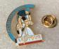 pin's vintage cyclisme tour de France (  en vente) St S�bastien Pau dor� 1992