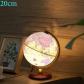 Globe Terrestre Style Vintage Lumineux Lampe de table Led design Ancien bureau