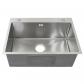 KuKoo �vier de Cuisine en Inox Cuve Simple Carr� de Finition Satin� Commercial