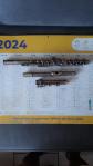 TUBES POUR ANCIENNE FLUTE TRAVERSIERE NOBLET PARIS POUR PIECES