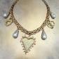 Collier avec pendentif en acier inoxydable   Bijou �l�gant et tendance