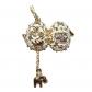 Pendentif porte photo avec surprise Elephant- Pendentif en forme oeuf faberge st