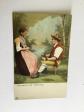 CPA Couple de suisses en costume traditionnel