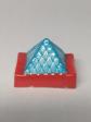 (AB) F�ve Pyramide du Louvre Da Vinci Code Paris Monument Porcelaine Collection
