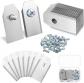 20 Pcs Lame Tondeuse � Gazon Universelle, Lame De Rechange Pour Robot Tondeuse,