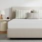 Matelas en Mousse 7 Zones 140x200 cm, 14 cm, Housse D�houssable Respirante