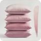 Housse de Coussin 40 x 40 Rose Lot de 4 Decorative Chambre Enfant Fille Bebe
