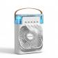 Mini Climatiseur Mobile Portable Ventilateur Bureau Humidificateur USB 3en1 LED