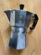 BIALETTI cafeti�re italienne inox Moka Express gaz   1-2 tasses   hauteur 13 cm