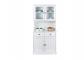 Armoire Vitrine Buffet Salle � Manger Style Campagne sur Pied   Pin Massif