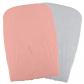 Set de 2 Housses de Matelas � Langer P�che-Perle Orange 2 Unit�s