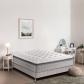 Simmons, Matelas Extension, 160x200, Ressorts ensach�s, Blanc et Gris