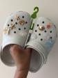 Crocs Classic Blanches Personnalis�es   Th�me Coquillage & Plage