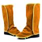 1 Paire Protecteur De Chaussures De Soudeur, Gu�tre de soudage, Ignifuges Gue...
