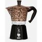 Cafeti�re italienne BIALETTI Moka Express 6 cups Collection D&G Leopa