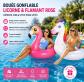 Lot de 2 Bou�es Piscine Gonflables Licorne & Flamant Rose PVC �t� Plage