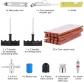 Romon Kit de R�paration de Pneu 48Pcs Outils de r�paration de Pneus Lourds et