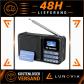 Radio DAB Portable Gallypek avec Batterie Bluetooth 5.0 & 2200mAh