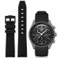 Bracelet incurv� en silicone pour montre Omega X Swatch 20 mm  Compatible ave...