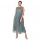 Maya Berry Embellished Halter Neck Maxi Dress Robe de Demoiselle d'honneur, V...