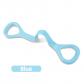 8 Tube Resistance Band Fitness Trainer Home Gym Yoga Pilates Full Body Workout