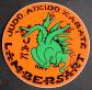 JUDO autocollant sticker AIKIDO KARATE  LAMBERSART  DRAGON