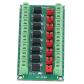 Module D'isolation D'optocoupleur � 8 Canaux Carte de Convertisseur de Signal...