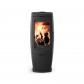 POELE A BOIS   Noir   Fonte   Porte lat�rale   10 kW   B�ches de 33 cm  SUPRA