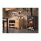 Poele a bois   PANADERO   Zamora Ecodesign   7,1 kw   B�ches 50 cm