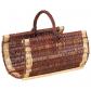 Aubry Gaspard Panier � B�ches En Osier Brut Et Blanc PBU1070
