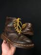 Dr Martens vintage 1460 boots cuir marron patin�e taille 39.5 #521
