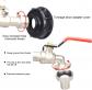 Robinet Cuve 1000l 3-4&quot Adaptateur de R�servoir en Alliage marque