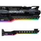 Support GPU ARGB 5V 3 Broches pour Carte Graphique, Noir