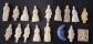 Lot de 17 F�ves anciennes � identifier,