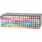 Lot Set de 120 Marqueurs double pointe Multicolor Encre � base d eau en bo�te