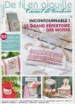 De fil en aiguille Carnet broderie N�6 HS Le grand r�pertoire Motifs V. Enginger