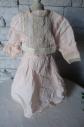 MAGNIFIQUE ENSEMBLE 2 pi�ces ROSE POUDRE POUR POUPEE ANCIENNE