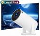 Mini Projecteur Portable 4K WiFi6 Bluetooth Correction Auto Home Cin�ma