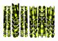 X400183VA Lot d'autocollants pour cadre de v�lo, v�lo �lectrique, scooter, ja...