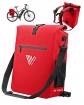 Sacoche de v�lo pour portebagages  3 en 1  100 % �tanche et sans PVC  Avec po...