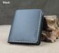 Portefeuille Cuir V�ritable Homme Crazy Horse Artisanal Compact Porte Monnaie