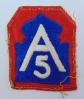 Patch de la 5e arm�e us ww2   (objet original)