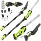 Tron�onneuse �lectrique 4 1 Perche Telescopique 2 Batteries scie � cha�ne