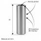71077 Stihl Tron�onneuse Kit Cylindre Piston 029 MS290 �46mm Moteur1127 020 1210