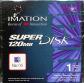 Disquette Imation SuperDisk 120 Mo pour Apple Macintosh Mac OS   Vintage 1998
