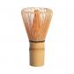 Fouet en bambou naturel traditionnel de 100 b�tons matcha, th� vert