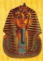 EGYPTE CAIRE MASQUE FUNERAIRE DE TOUTANKHAMON
