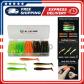 Leurres de p�che en plastique souple Paddle Tail Swimbaits 50 pi�ces 3 pouces truite basse