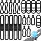 Sigma Lot de Feux arri�re en Caoutchouc, Bande en Silicone pour v�lo, Lampe d...