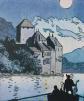 COSEY : Vers le ch�teau endormi, EX LIBRIS sign�e au crayon, 2002, 199 ex